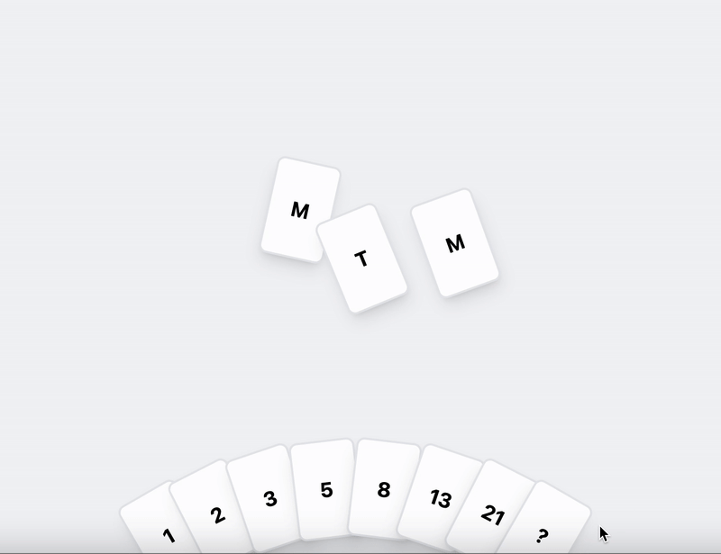 Planning Poker Cards